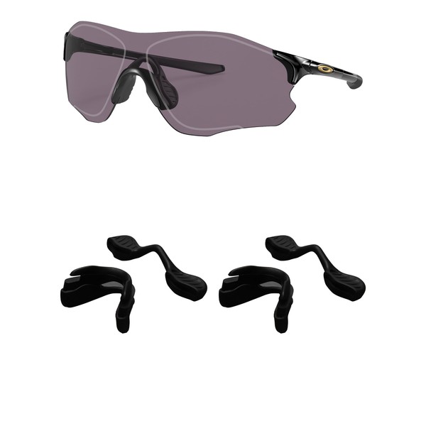 Kygear 2 Pairs Black Silicone Replacement Nose Piece Compatible with