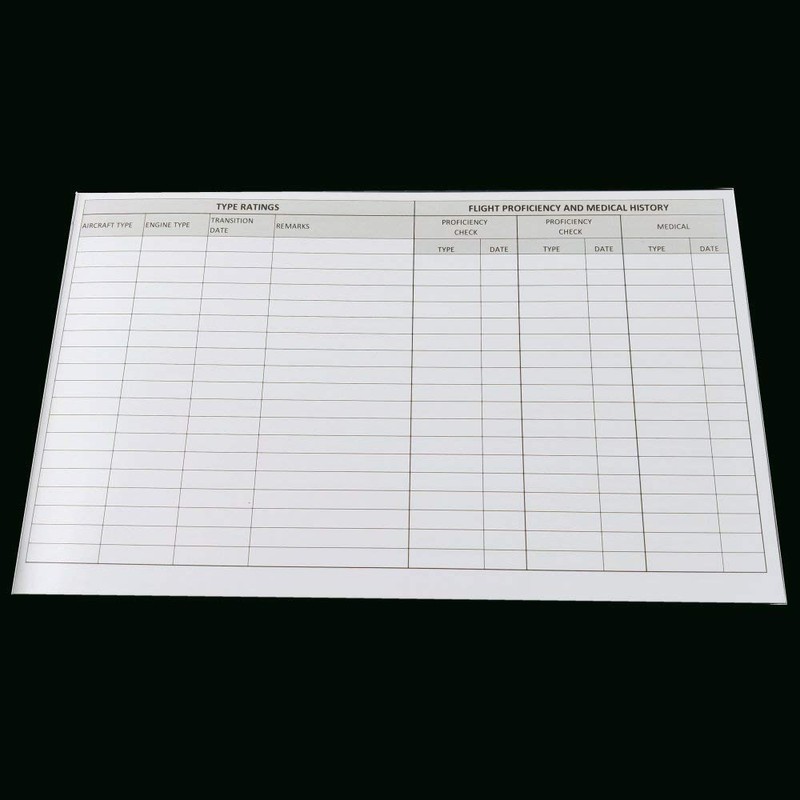 Crystal Pilot EASA FCL.050 Compliant Professional Logbook