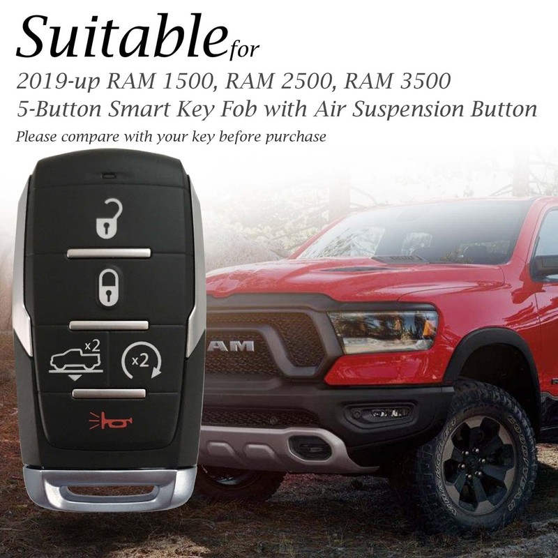 Vitodeco Genuine Leather Smart Key Fob Case Cover Protector Compatible