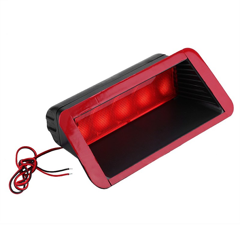 LED Third Brake Light, 12V Universal 3rd Tail Brake Light,