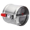 PATIKIL HVAC Duct Manual Volume Backdraft Damper, 8 Inch, Airflow