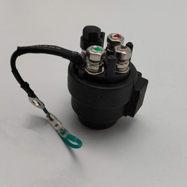 Power Trim Tilt Relay 6E5-81950-00 6E5-8195A-00 6E5-8195B-01 Fit for Yamaha 115-200 HP 91-04 for Suzuki 35-150hp 88-01 Outboards Replace 38410-94551 38410-94550 38410-94552