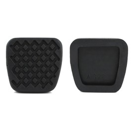 2x Brake Clutch Pedal Pad Rubber Cover Black for Accord Civic CRX CRV 46545-SA5-000/46545SA5000