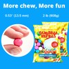 Mini Gumballs 0.5 inch 13mm - 2 LB - Bubble