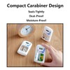 Electronic Pill Timer, Portable Reminder Pill Box 2 Compartments Smart