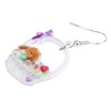 DOWAY Acrylic Easter Basket Eggs Rabbit Bunny Earrings Drop Dangle