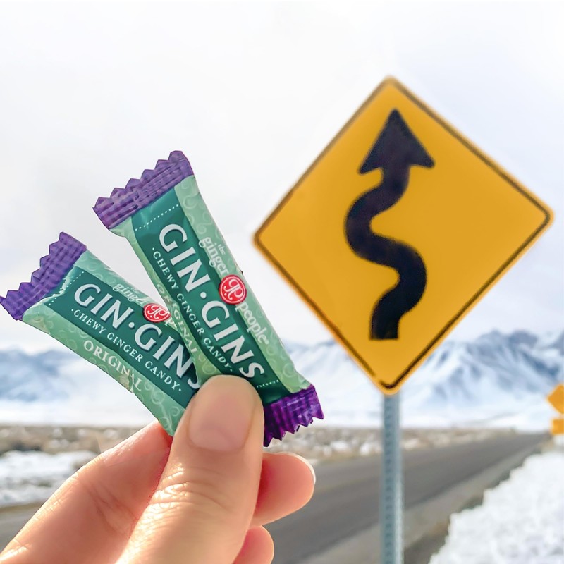 GIN GINS Ginger Chews – Natural Fresh Ginger Candy by