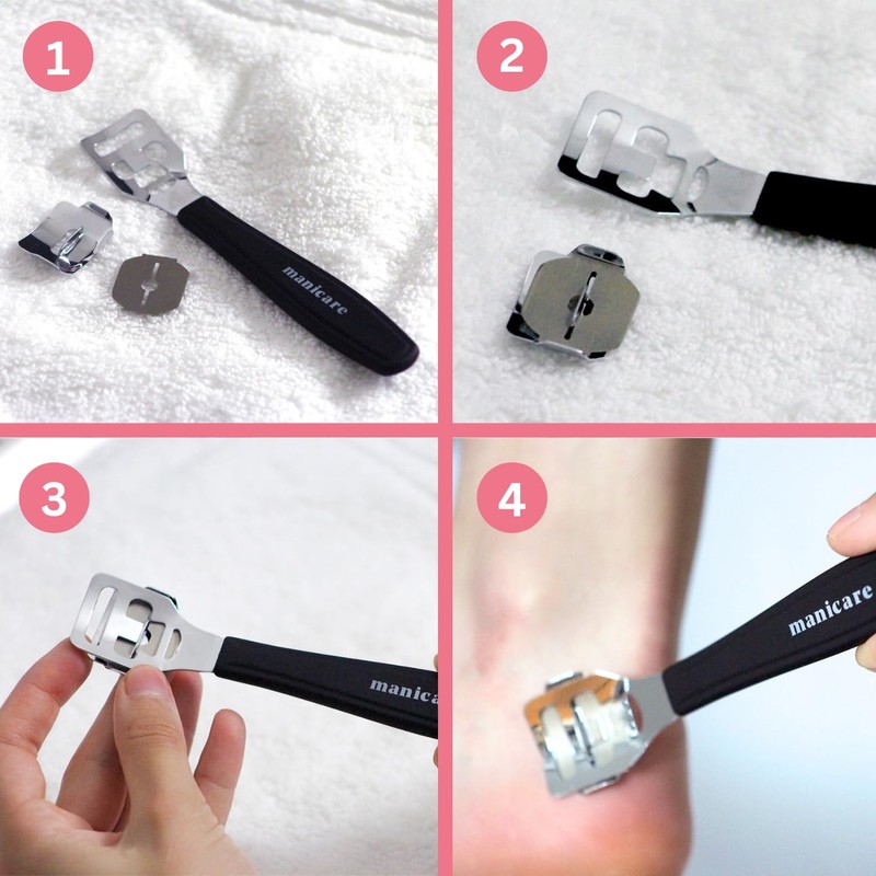 Manicare Corn And Callus Remover, Pedicure Tool For Safely Removing