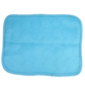 BESPORTBLE Summer Pet Cooling Mat Cat Dog Ice Pad (Dark Blue 40x30) Fabric Pet Supplies