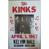 The Kinks Playing in Scotland Poster