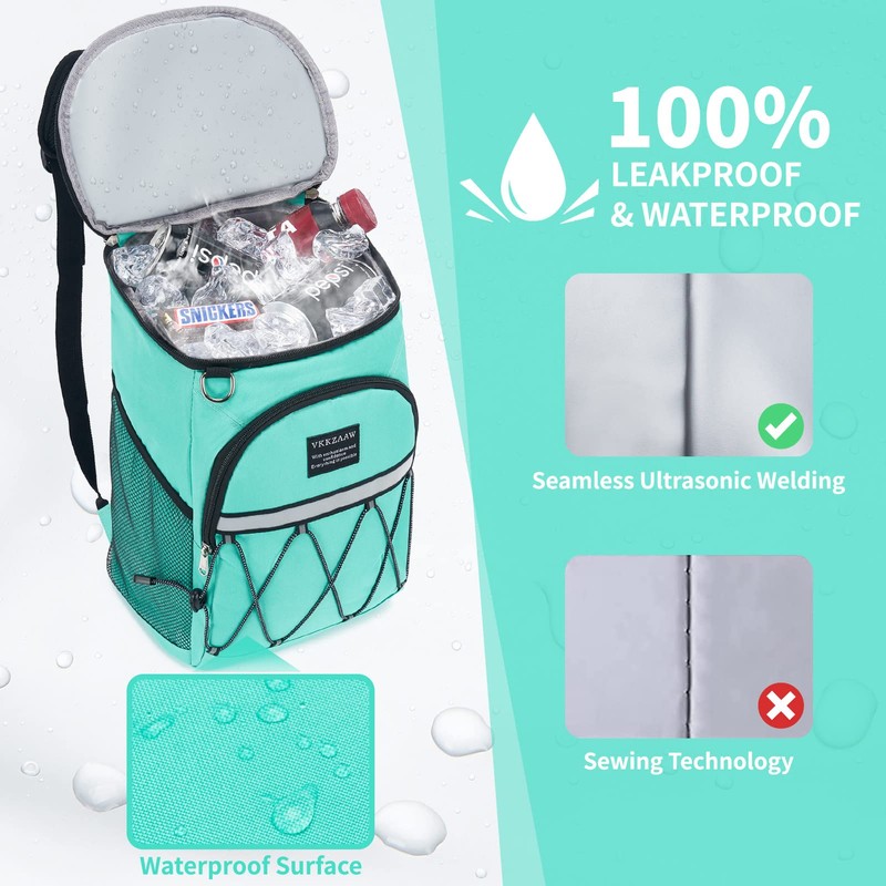 Backpack Cooler Backpack 26 Cans Insulated Leak Proof for Women