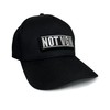 No Face No Name Baseball Cap NOT VGN in Black