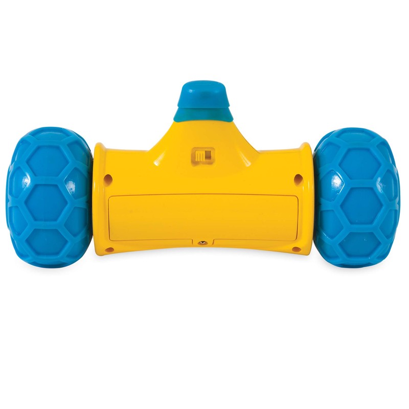 JW Pet 32290 RoboBone Electronic Treat Dispenser, Yelow/Blue