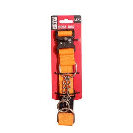 Boss Dog Martingale Collar (Hunter Orange, Large/X-Large)
