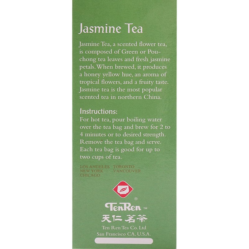 Ten Ren Jasmine Tea bag, 50 bags (Taiwan)
