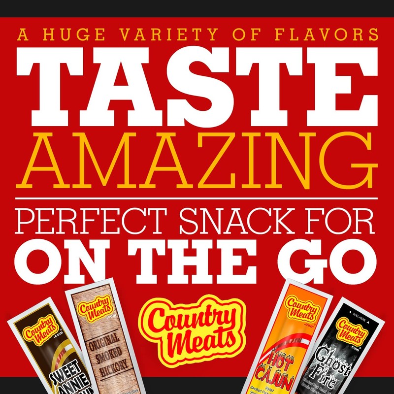 Country Meats, Meat Sticks, 0 Trans Fat, USDA Certified, Good