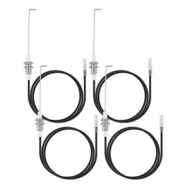 720-0697 Igniter Electrode Grill Replacement Parts Fit for Grillmaster Ignitor for Nexgrill 720-0670C for Kenmore 122.16641900 720-0670A Ignition Ceramic Electrode Wire Grill Accessories (4 Pcs)
