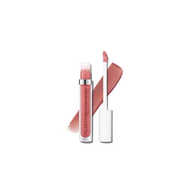 Brillo Labial Almay Color & Care Lip Gloss tono Rose