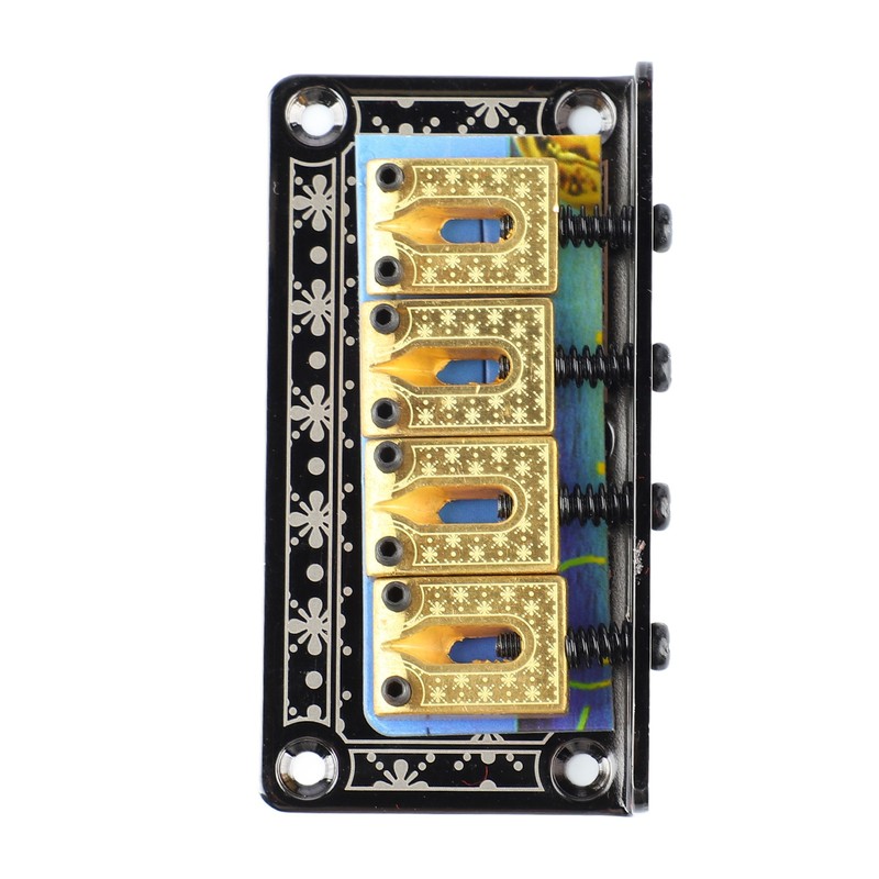 Guitar Fixed Bridge Electric Bass Hardtail Saddle Bridge Tool Metal