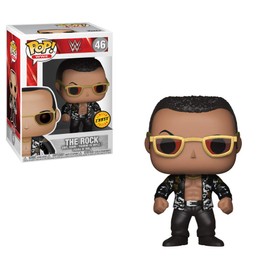 Funko POP! WWE: - The Rock Old School (Styles May Vary) Collectible Toy