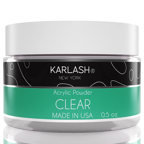 Karlash Professional Acrylic Powder 0.5 oz (Clear 0.5 oz)