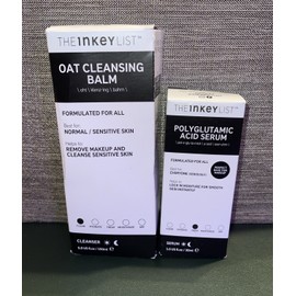 The INKEY List Bundle - The Inkey List Polyglutamic Acid Serum & Oat Cleansing Balm