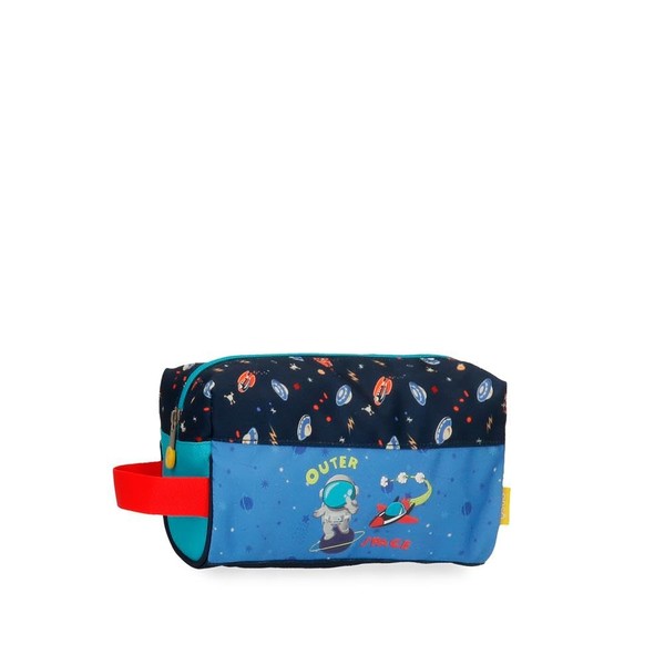 Enso Outer Space Nececer, Adjustable, Multicoloured, 20.5 x 16.5 x 6 cm, Polyester, Colourful, Talla única, Adaptable Necar, Colourful, Toiletry bag
