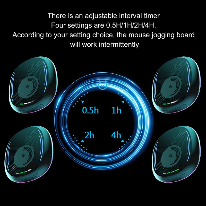 Undetectable Mouse Mover Adjustable Timing Plug and Play Silent Auto