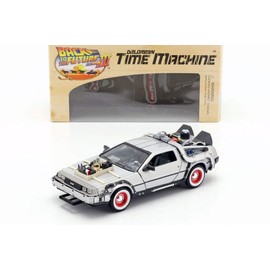 OPO 10 - DELOREAN car from the movie BACK TO THE FUTURE III - scale 1:24 - (Ref: 03J-22444)