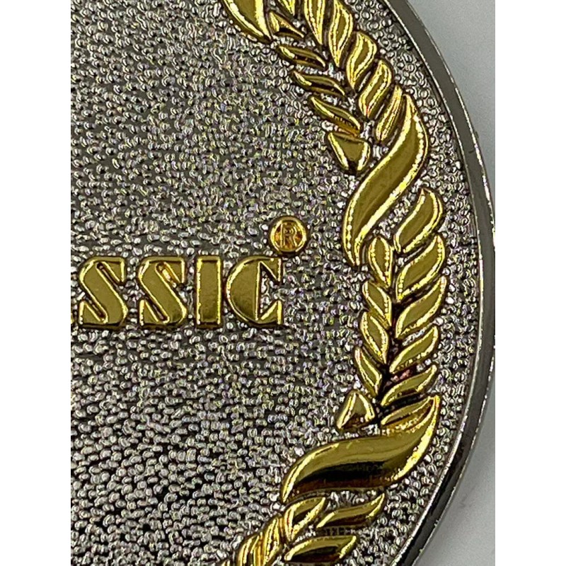 Trueclassic® Gold & Chrome Medallion for Trueclassic® Hubcaps by Truespoke®