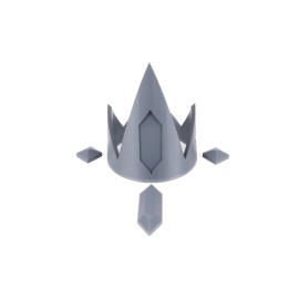 Ice King's Crown DIY Cosplay Prop Kit - Adventure Time