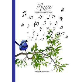 Music Composition Notebook: Blank Sheet Music Manuscript Staff Paper 100 Pages With 12 Staves Per Page A4 Size