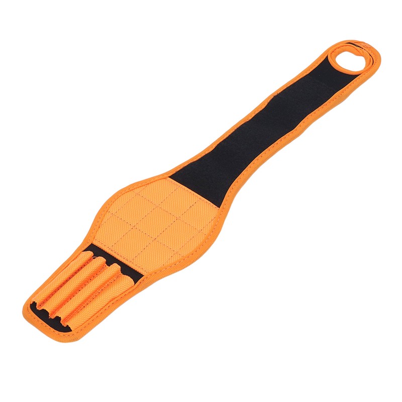 Wrist Magnet Tool Belt Orange 9 Magnets Wrap Around Magnetic