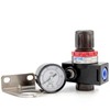 Air Compressor Pressure Regulator Airtac BR3000 3/8'' NPT with Bracket