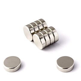 POWER MAGNET STORE Pack of 10-10mm Dia x 3mm Thick Neodymium Neo Disc Magnet. Super Strong Pull approx 1.75Kg Round (10)