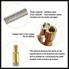 Hihaha 21cm 8" Car Tire Air Inflator Hose Adapter Extension