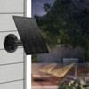 2 Pack Solar Panel for Wireless Outdoor Security Camera,Compatible with