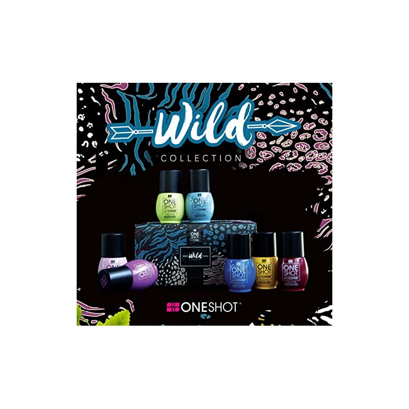 ONE SHOT LACCOVER - Gel Polish Semipermanente Para Uñas WILD