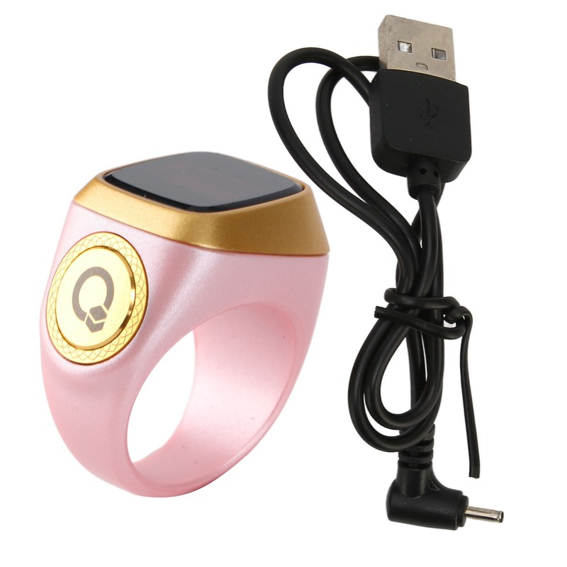 Smart Counter Ring with 0.49in Screen Support APP 20mm CNC