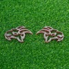 Pack of 2 Angry Goat Car Truck Emblem Right Left