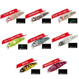 Roodie's Meva Minnow JT S Clear Red Glitter