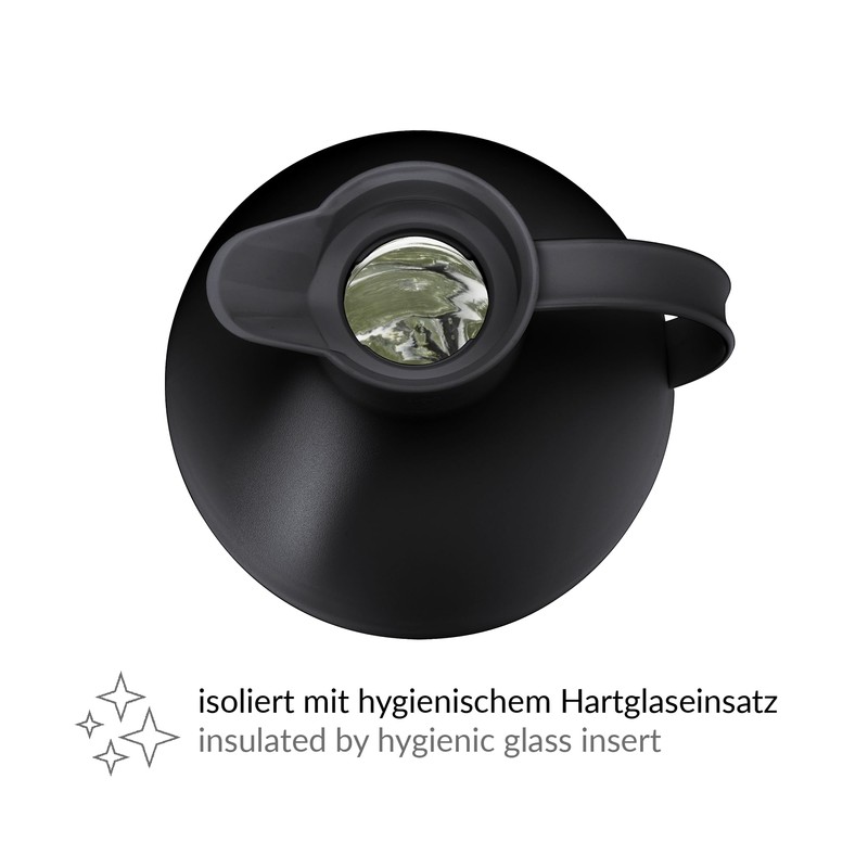 Alfi 'Kugel' (Sphere) Insulated Thermos Can 0.94 L Black Plastic