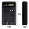 Norifon CGA-S008A LCD USB Charger for Panasonic DMC-FS20, DMC-FS5, HM-TA1,