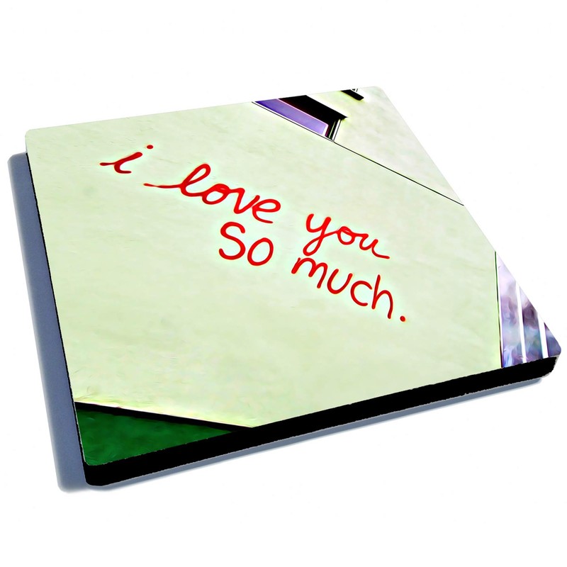 EXIT82ART - Rubber Drink Coasters (Set of 6). Austin, Texas