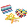 120pcs Wooden Building Blocks Colorful Bridge Building Stacking Toy Toddler