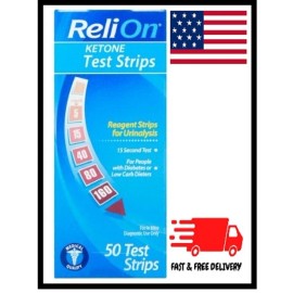ReliOn Ketone Test Strips 50 Count
