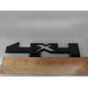 4X4 Door Emblem Badge 4x4 Nameplate 3D (Gloss Blk)