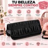Set de Brochas para Maquillaje 20 Piezas con Estuche(Oro negro)