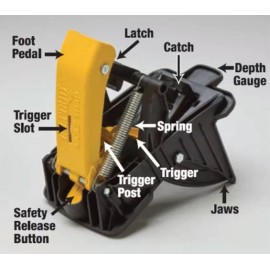 Talpirid Mole Trap Mole Control Trap Heavy Duty Safe Easy Foot Set Mole Trap