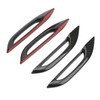 Door Handle Protector Cover Carbon Fiber Style ABS 4pcs Car